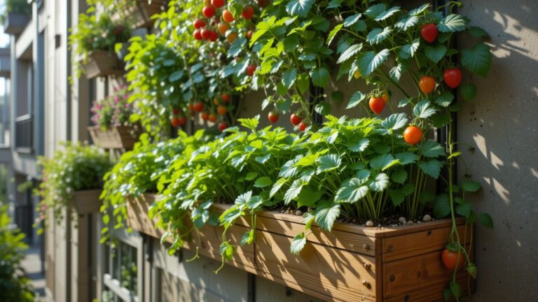 O truque secreto para ter uma horta vertical sempre saudável
