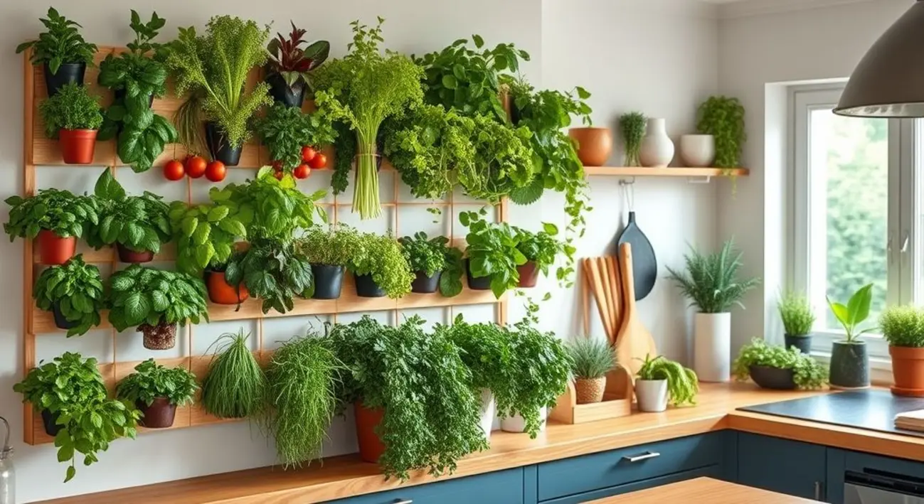 Os Benefícios da Horta Vertical em Casa
