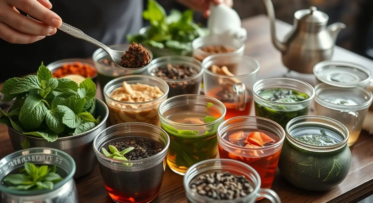 Receitas de Chás Detox Poderosos