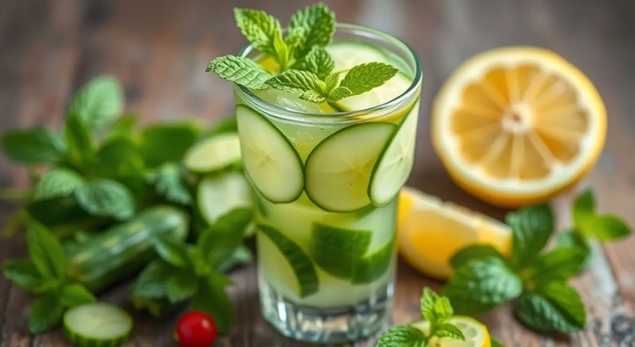 Receitas de Detox: Sucos e Águas Detox com Pepino para Emagrecimento