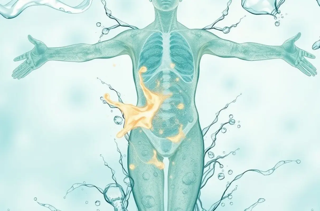 Corpo revitalizado após detox