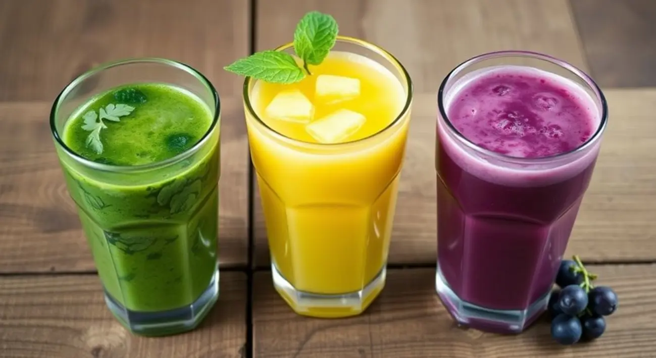 Receitas Saborosas de Suco Detox