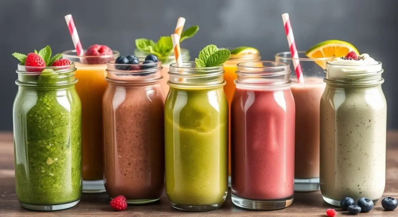 Receitas Irresistíveis de Smoothie Detox