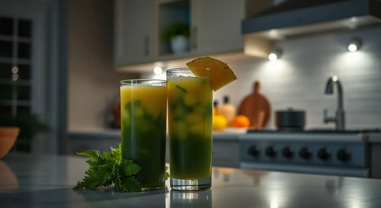 Suco de abacaxi com couve à noite: Mitos e verdades