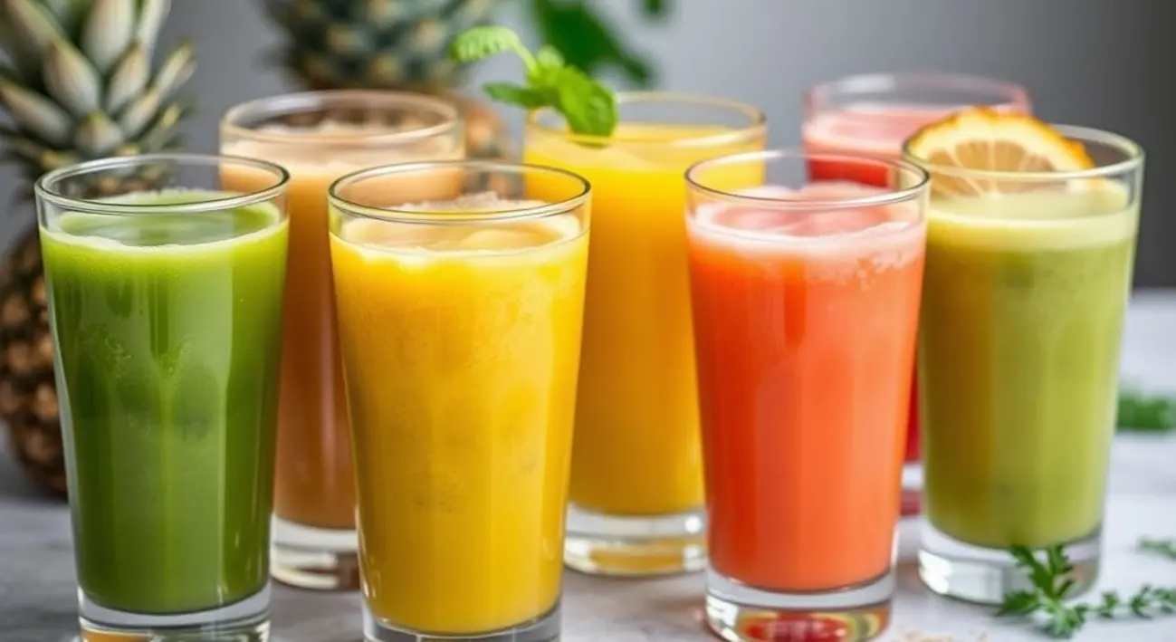 Receitas Deliciosas de Suco Detox com Gengibre